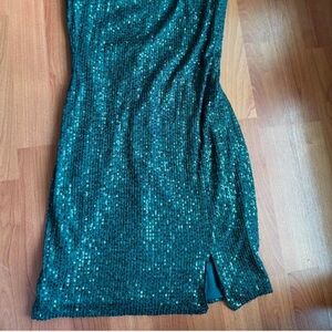 Green Sequin Dress